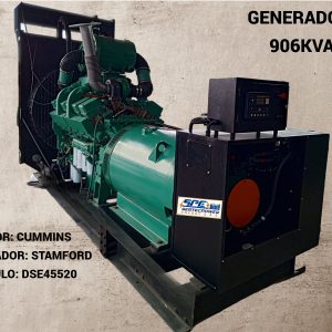 VENTA/RENTA GENERADOR CUMMINS 906KVA